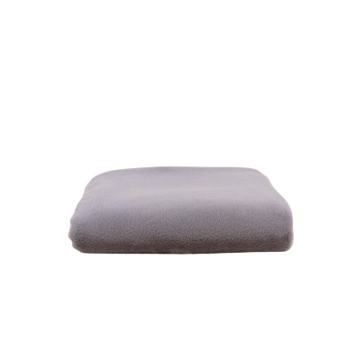 PLAID ESTEBE FAUSSE FOURRURE GRIS CLAIR