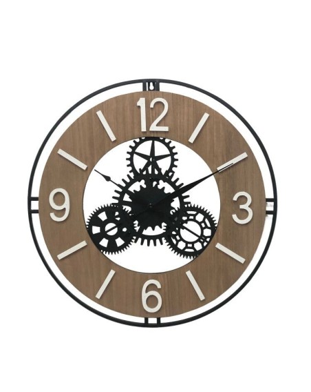 HORLOGE RIVER METAL/MDF DIA 57CM