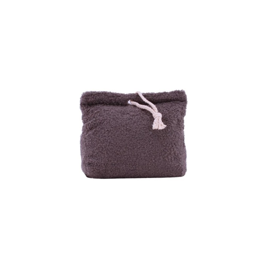 BLOQUE PORTE BOUCLETTE + CORDE EMILE 2 ASS GRIS + TAUPE