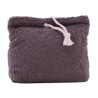 BLOQUE PORTE BOUCLETTE + CORDE EMILE 2 ASS GRIS + TAUPE