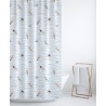 RIDEAU DOUCHE  POLYESTER NAGEURS 180X200CM