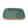 PORTE SAVON CERAMIQUE VERT & TERRACOTTA