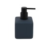 DISTRIBUTEUR SAVON CARRE CERAMIQUE BLEU