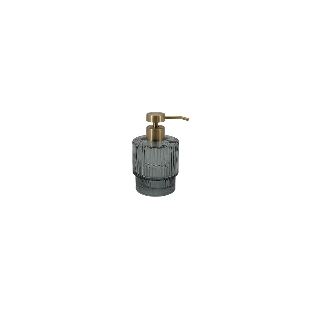 DISTRIBUTEUR SAVON VERRE STRIE