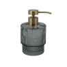 DISTRIBUTEUR SAVON VERRE STRIE
