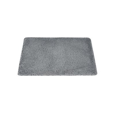 TAPIS DE BAIN MICROFIBRE GRIS 50X80CM
