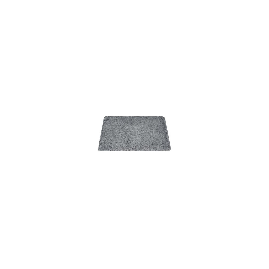 TAPIS DE BAIN MICROFIBRE GRIS 50X80CM