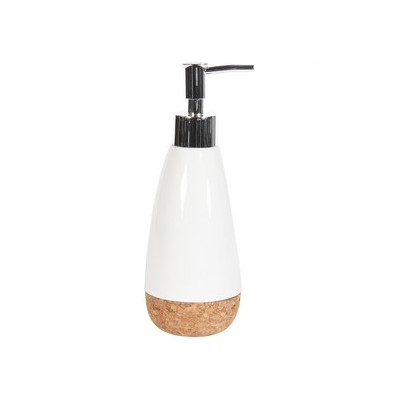 DISTRIBUTEUR  SAVON  CERAMIQUE &  LIEGE