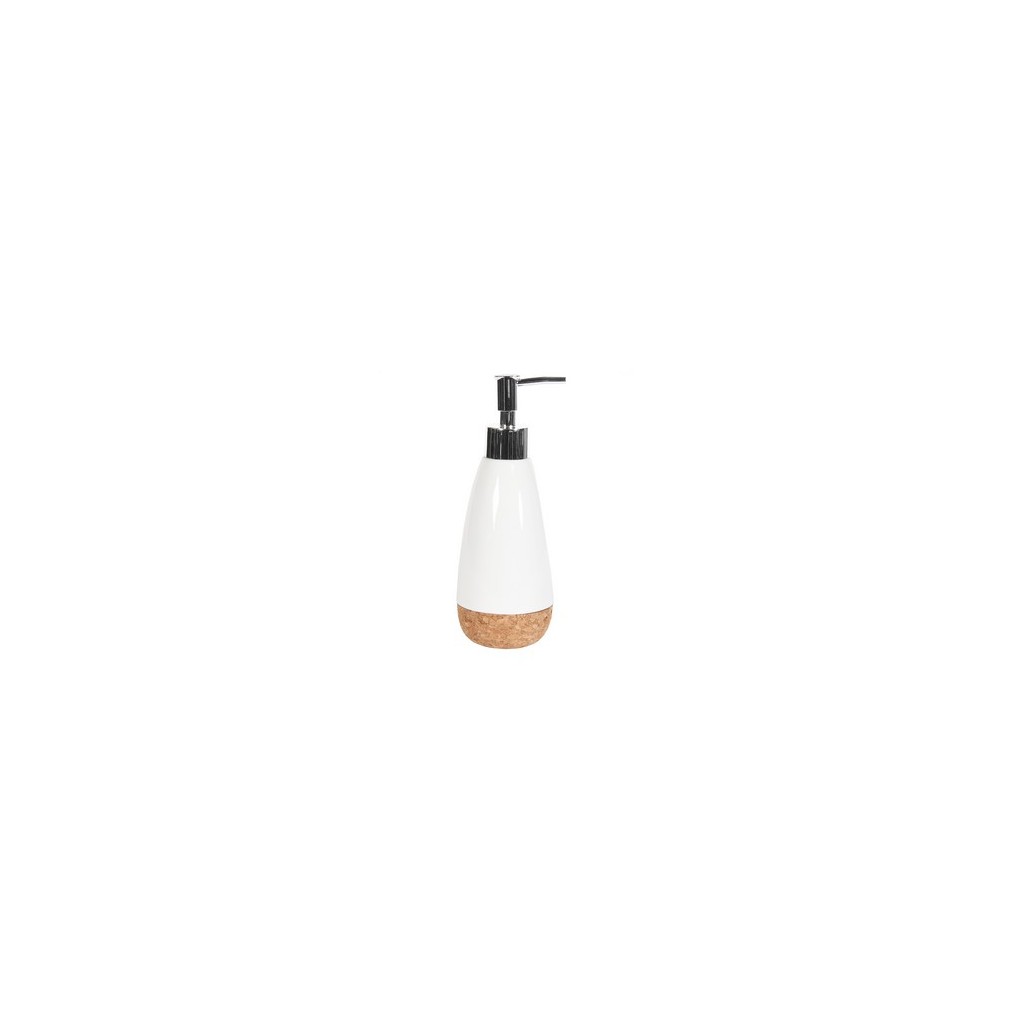 DISTRIBUTEUR  SAVON  CERAMIQUE &  LIEGE