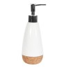 DISTRIBUTEUR  SAVON  CERAMIQUE &  LIEGE