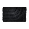 TAPIS  COTON TUFTE & BOUCLETTE ANTHRACITE 50X80CM