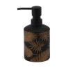 DISTRIBUTEUR SAVON DOLOMITE  NOIR ET OR