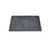 TAPIS DE BAIN MICROFIBRE GRIS FONCE  50X80CM