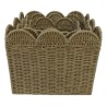 SET 3 PANIERS CORDE PAPIER FINITION FESTON