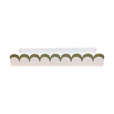 ETAGERE MDF FESTON VERT 45CM