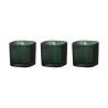 COFFRET 3 BOUGIES LED EN VERRE
