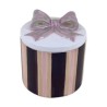 BOITE DECO CERAMIQUE COUV.NOEUD  14 CM