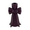BOUGEOIR CERAMIQUE  NOEUD 17CM