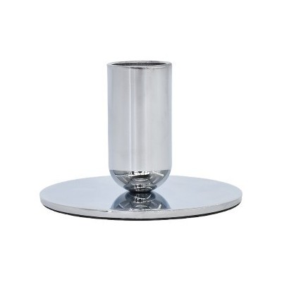 BOUGEOIR METAL CHROME 5,5 CM