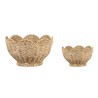 SET 2 PANIERS CORBEILLE FLEUR