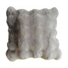 COUSSIN FOURRURE 3D BUBBLE 45X45CM