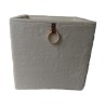 PANIER CUBE FOURRURE 31X31X31 CM