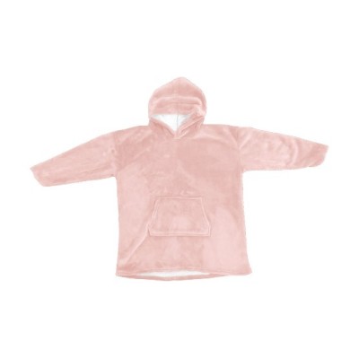 PLAID SWEAT ADULTE A CAPUCHE ROSE