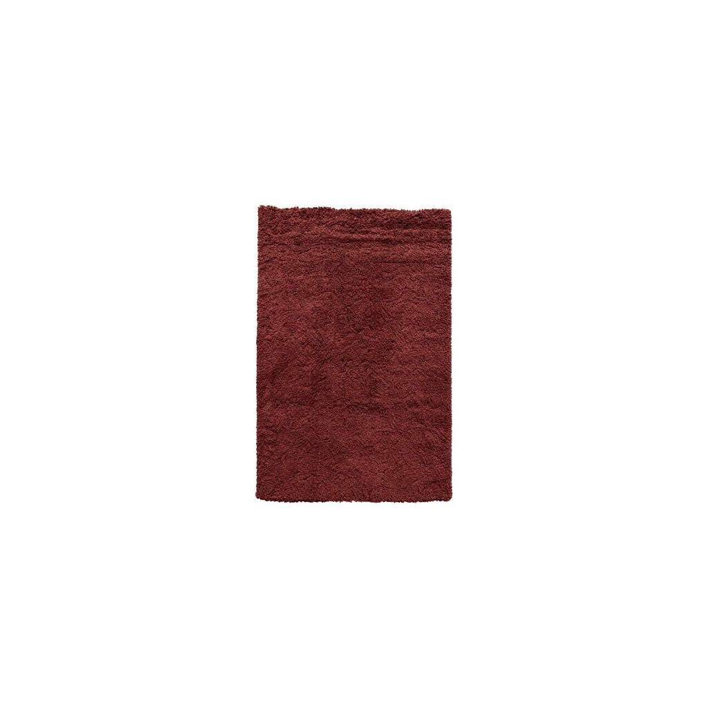 TAPIS SHAGGY 100X150 CM BORDEAUX