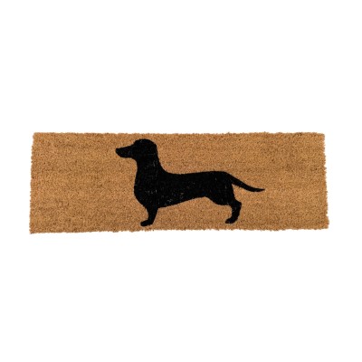 PAILLASSON  MARCHE COCO 25X75CM  IMPRIME TECKEL