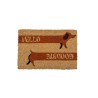 PAILLASSON COCO 40X60CM IMPRIME TECKEL