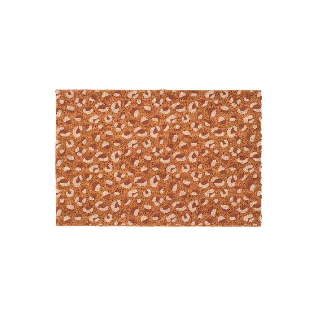 PAILLASSON COCO 40X60CM IMPRIME LEOPARD