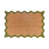 PAILLASSON  COCO 40X60CM CONTOUR FESTON CONTRASTANT