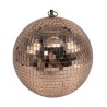 BOULE A FACETTE DIA 20 CM COLORIS COPPER