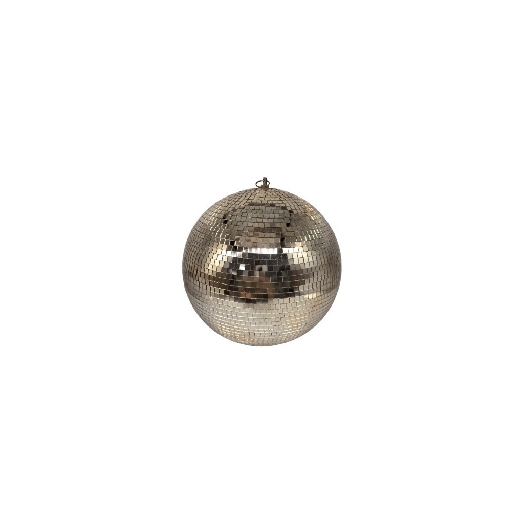 BOULE A FACETTE DIA 20 CM COLORIS DORE