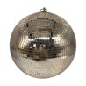 BOULE A FACETTE DIA 20 CM COLORIS DORE