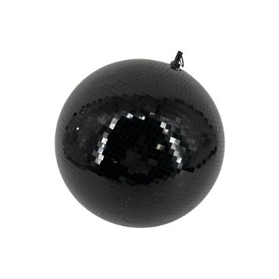 BOULE A FACETTE DIA 30 CM COLORIS NOIR