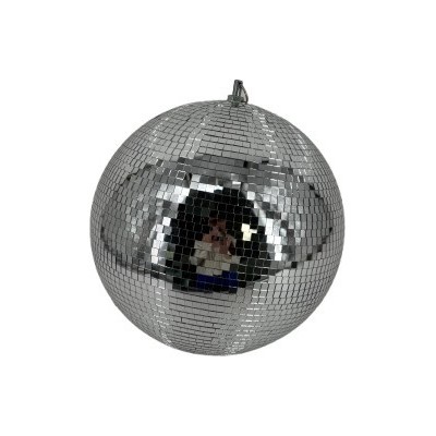 BOULE A FACETTE DIA 30 CM COLORIS SILVER