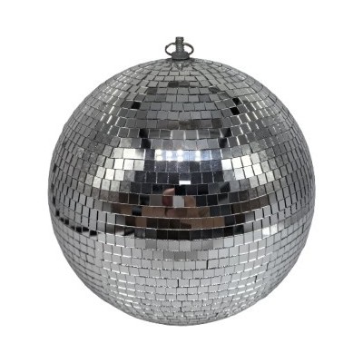 BOULE A FACETTE DIA 25 CM COLORIS SILVER