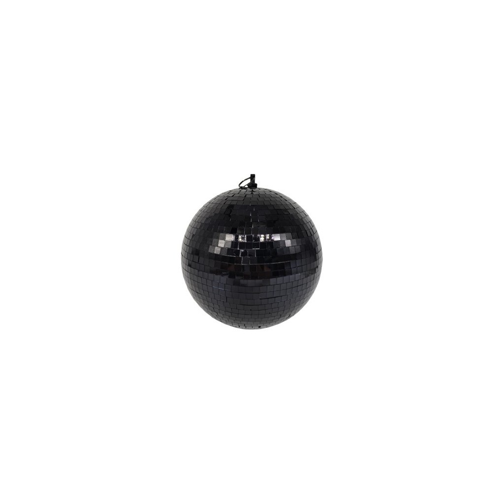 BOULE A FACETTE DIA 20 CM COLORIS NOIR