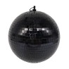 BOULE A FACETTE DIA 20 CM COLORIS NOIR