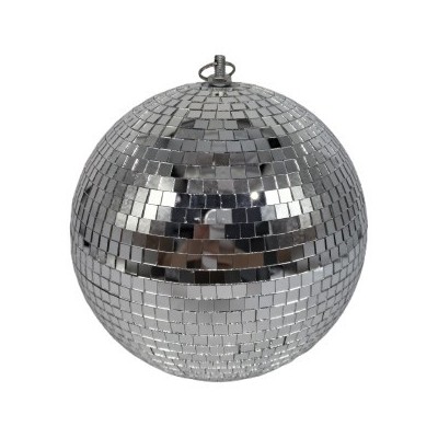 BOULE A FACETTE DIA 20 CM COLORIS SILVER