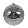 BOULE A FACETTE DIA 20 CM COLORIS SILVER