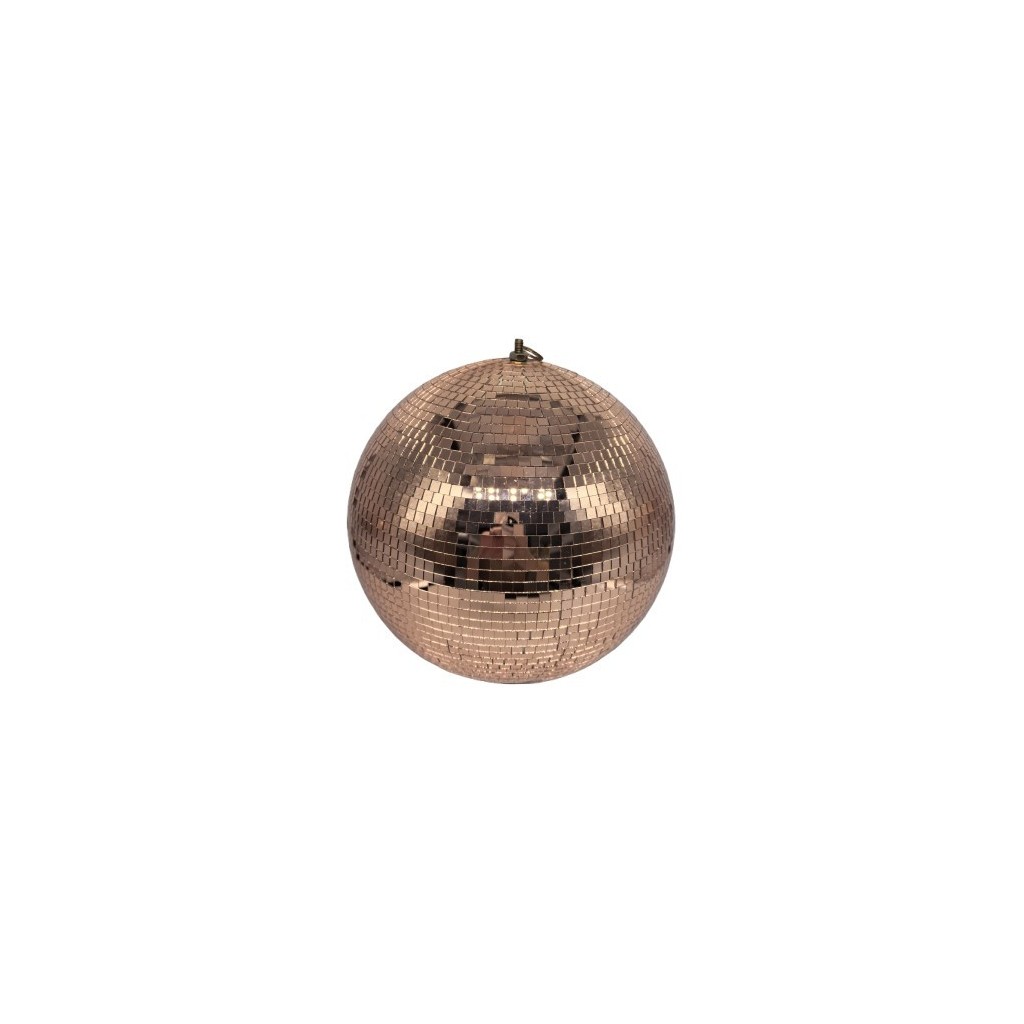 BOULE A FACETTE DIA 30 CM COLORIS COPPER