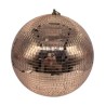 BOULE A FACETTE DIA 30 CM COLORIS COPPER