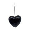 COEUR A FACETTE 19X9X18 CM COLORIS NOIR