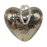 COEUR A FACETTE 19X9X18 CM COLORIS DORE