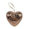 COEUR A FACETTE 19X9X18 CM COLORIS COPPER