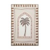 TOILE DECORATIVE PALMIER IMPRESSION 3D 40X60 CM
