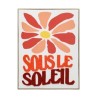 TOILE IMPRIMEE ET TUFTEE SOLEIL 40X50CM