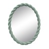 MIROIR TORSADE OVALE 30X40 CM